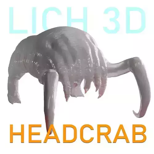 Headcrab - Half-Life - STL - 3D print model