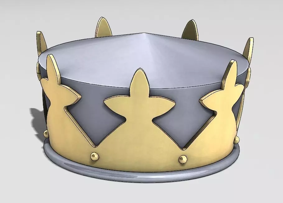 King Arthurs Crown Free 3D print model_0
