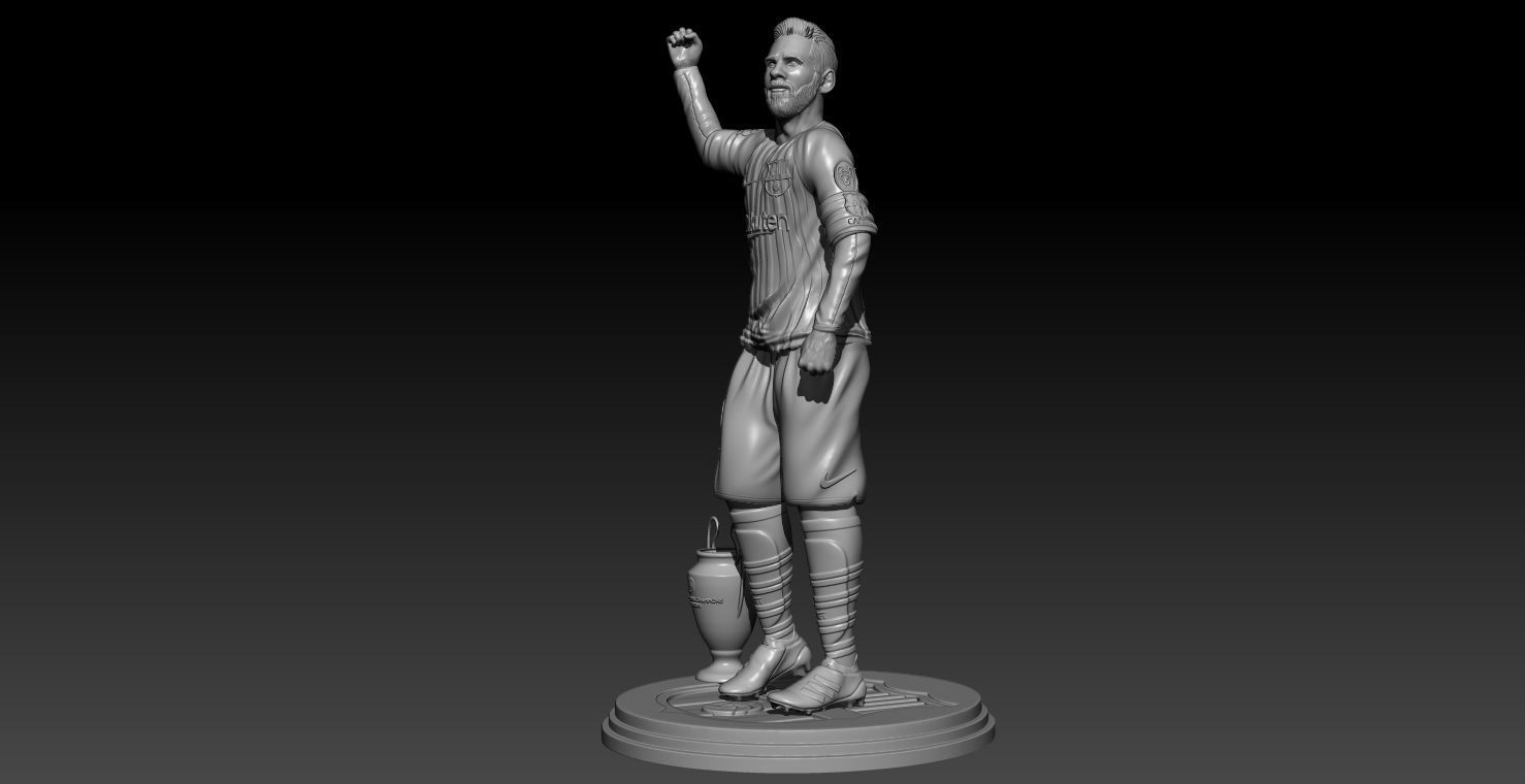 Lionel Messi News V2 Barcelone 2019 3d print 3D print model_14