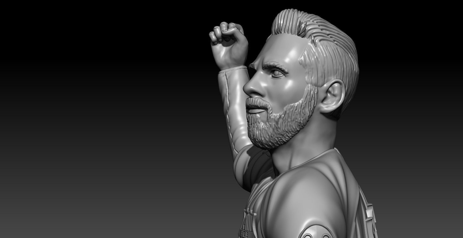 Lionel Messi News V2 Barcelone 2019 3d print 3D print model_13