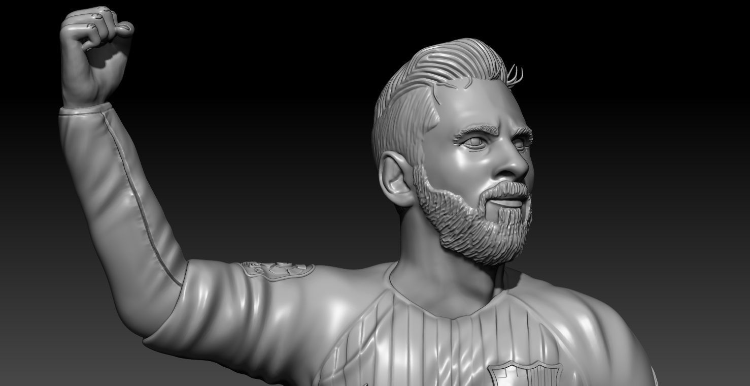 Lionel Messi News V2 Barcelone 2019 3d print 3D print model_6