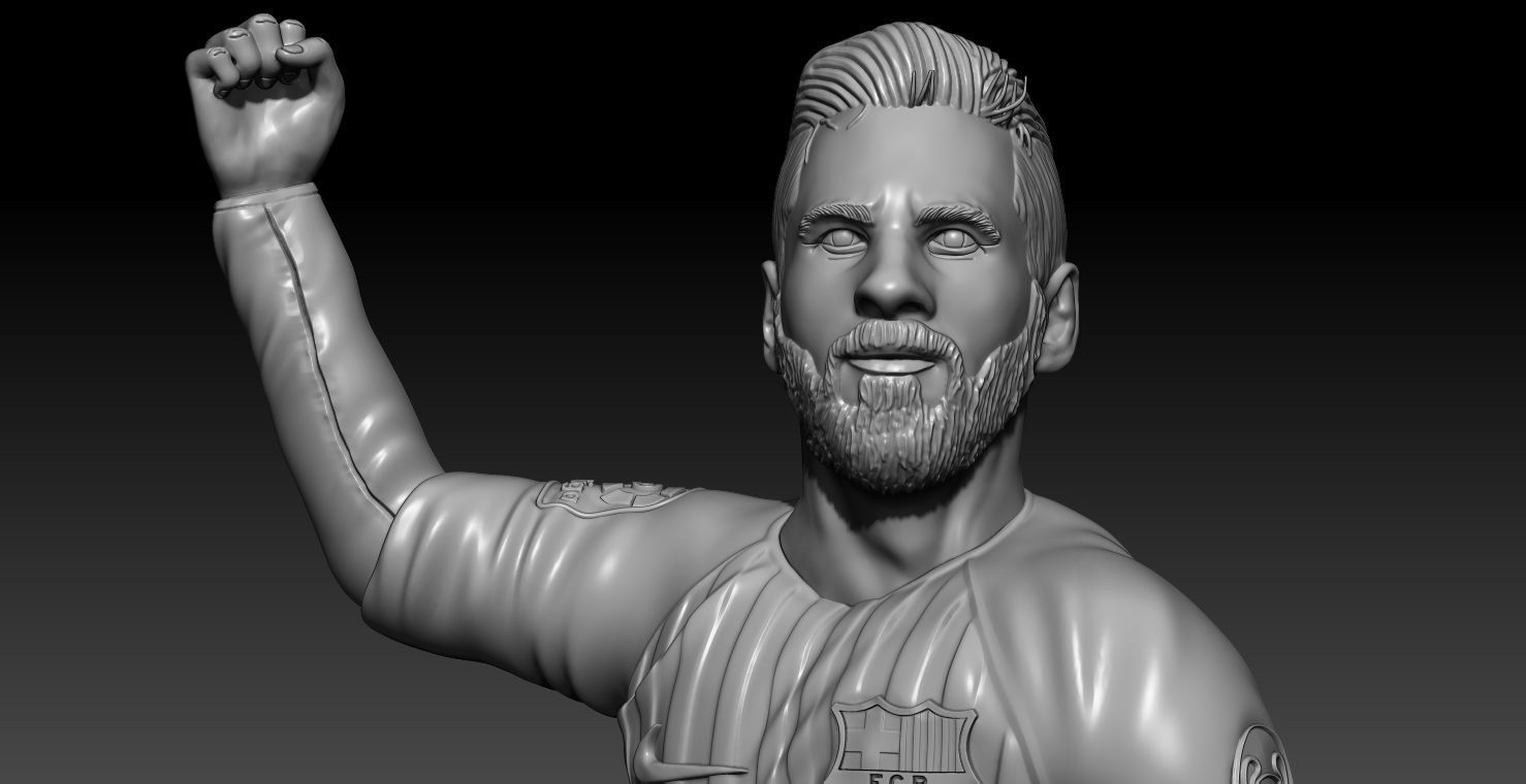 Lionel Messi News V2 Barcelone 2019 3d print 3D print model_12
