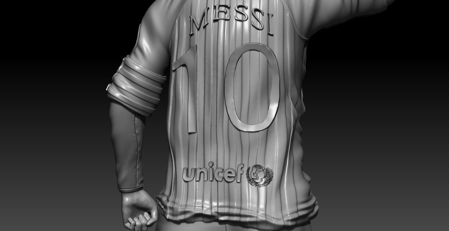 Lionel Messi News V2 Barcelone 2019 3d print 3D print model_10