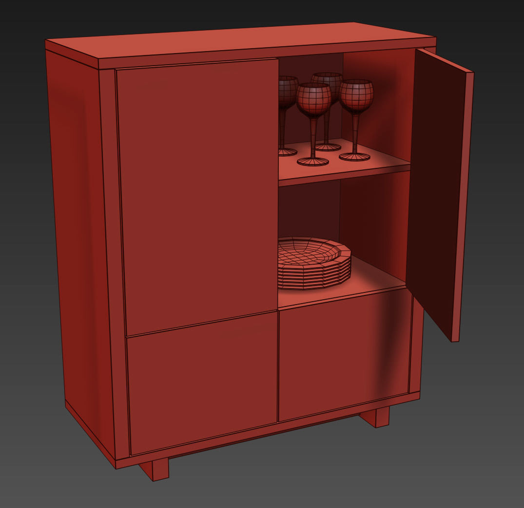 STOCKHOLM Cabinet 3D model_7