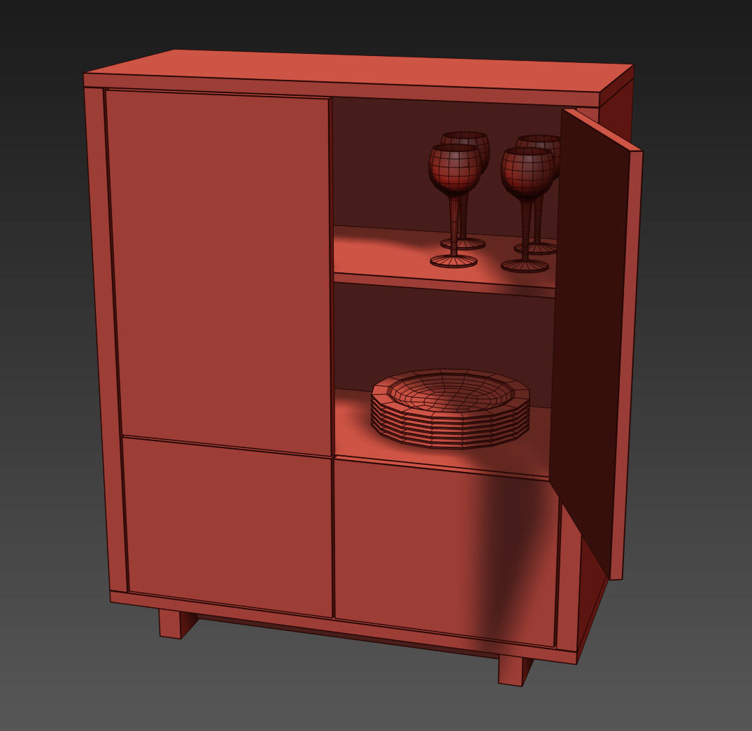 STOCKHOLM Cabinet 3D model_8