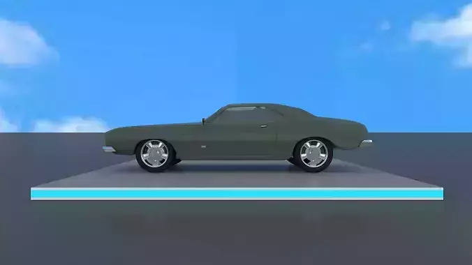 Dodge Car 3D model