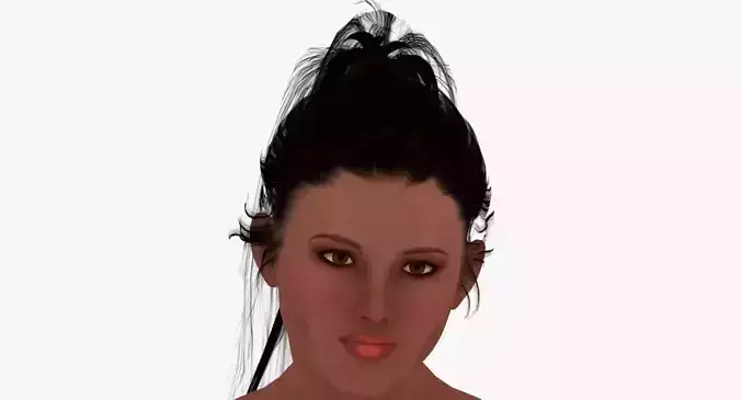 Indian Woman - Sitting - Idle