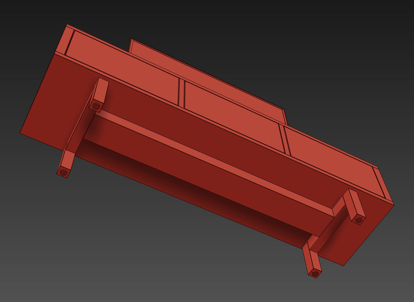 STOCKHOLM TV unit 3D model_7