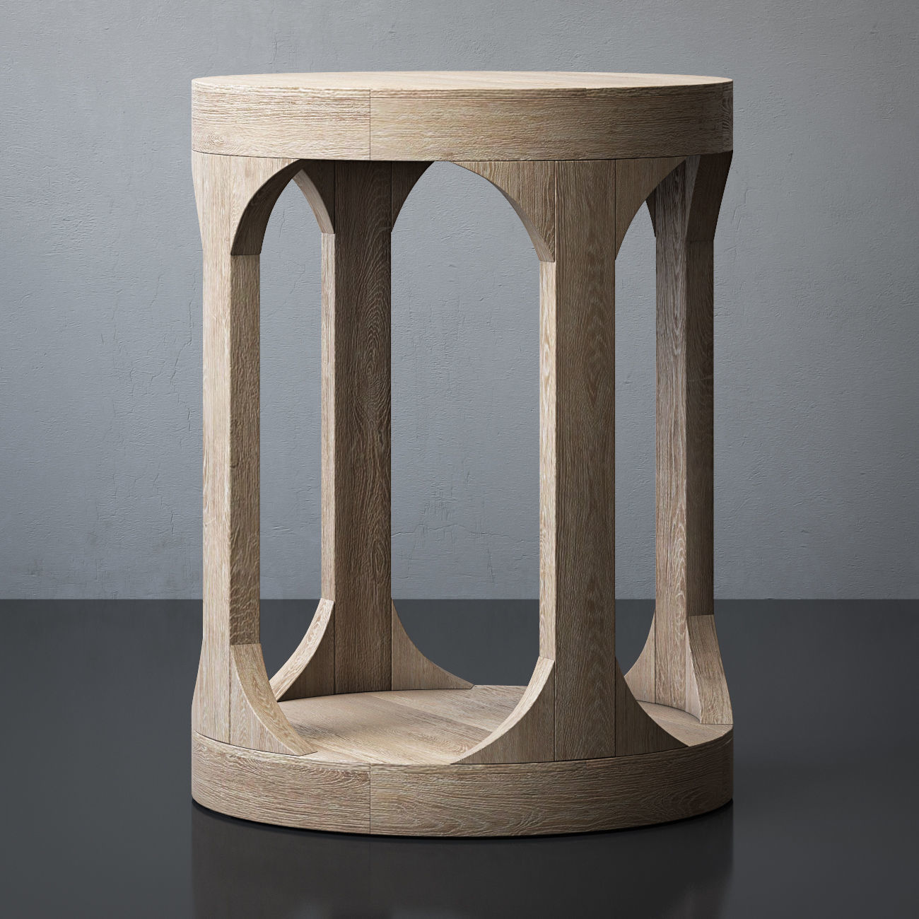 MARTENS ROUND SIDE TABLE 3D model_4