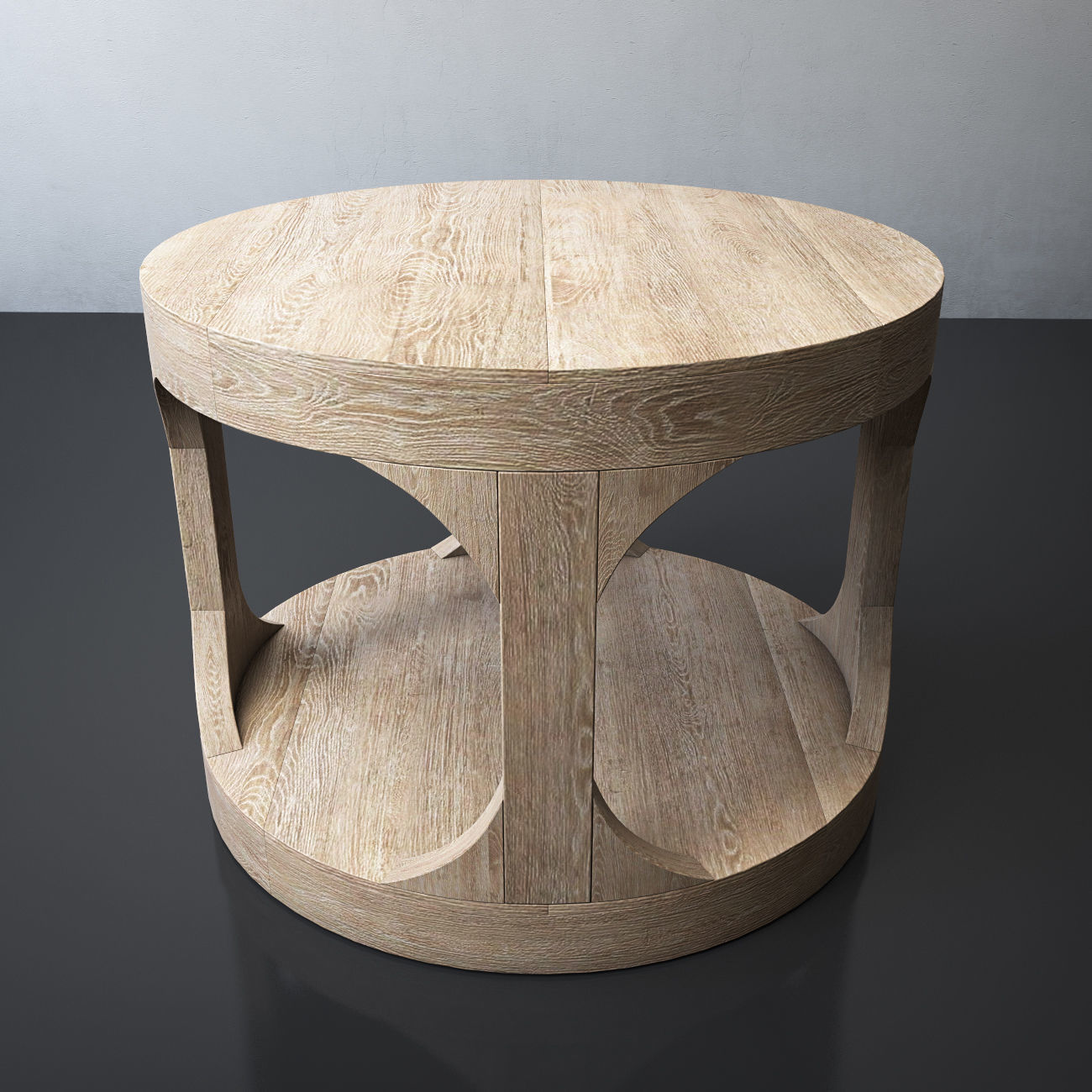 MARTENS ROUND SIDE TABLE 3D model_3