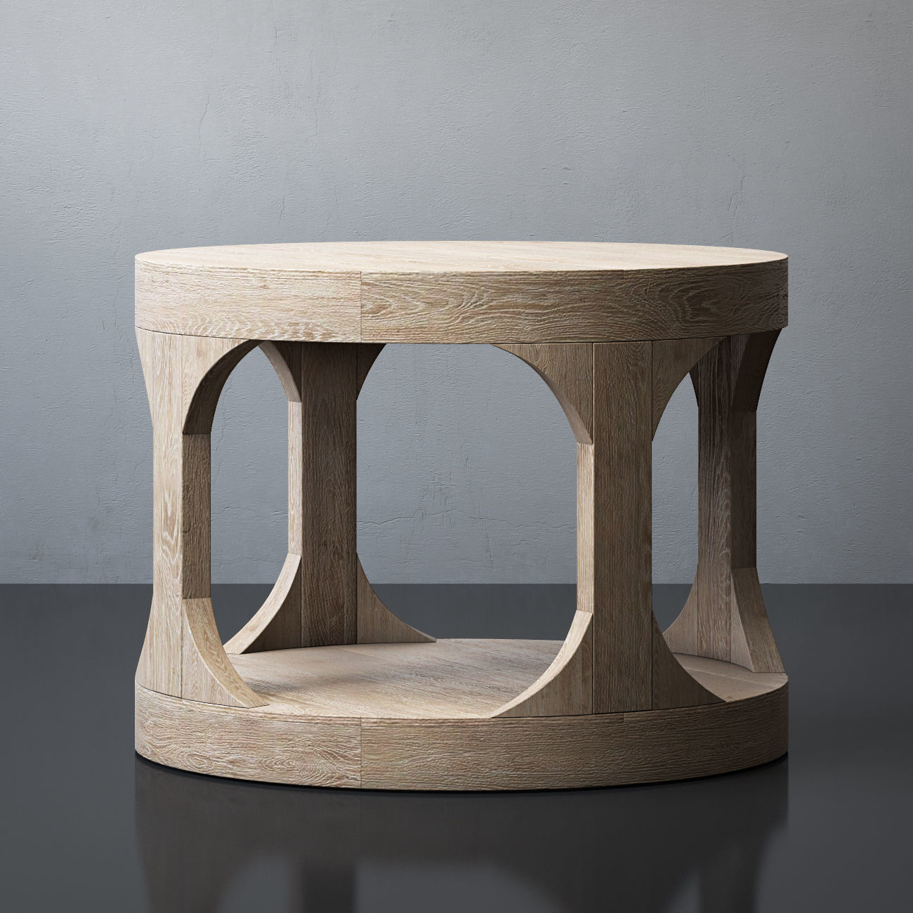 MARTENS ROUND SIDE TABLE 3D model_2