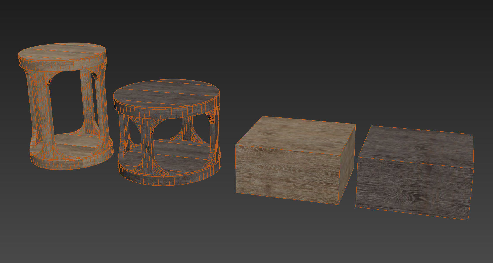 MARTENS ROUND SIDE TABLE 3D model_9