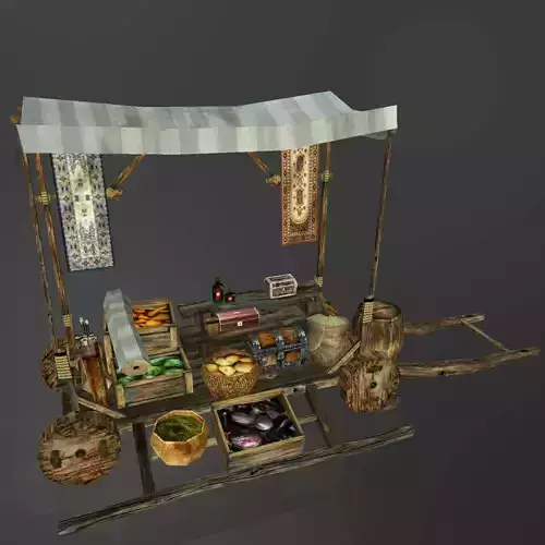 Medieval Foods  Vegetable Shop