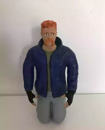 Abraham The Walking Dead 3d print 3D print model