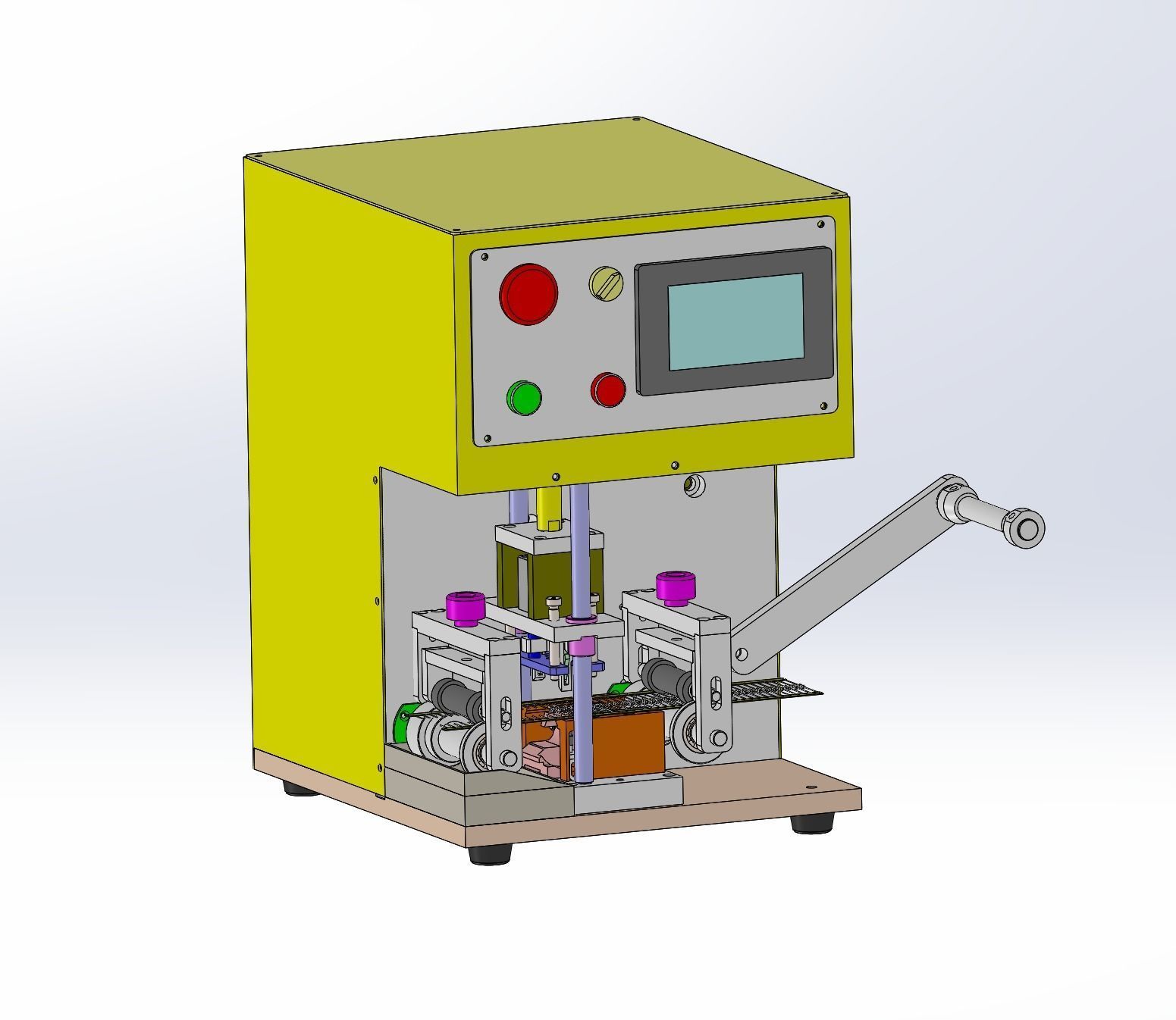 Resistance of bending machine 3D model_4