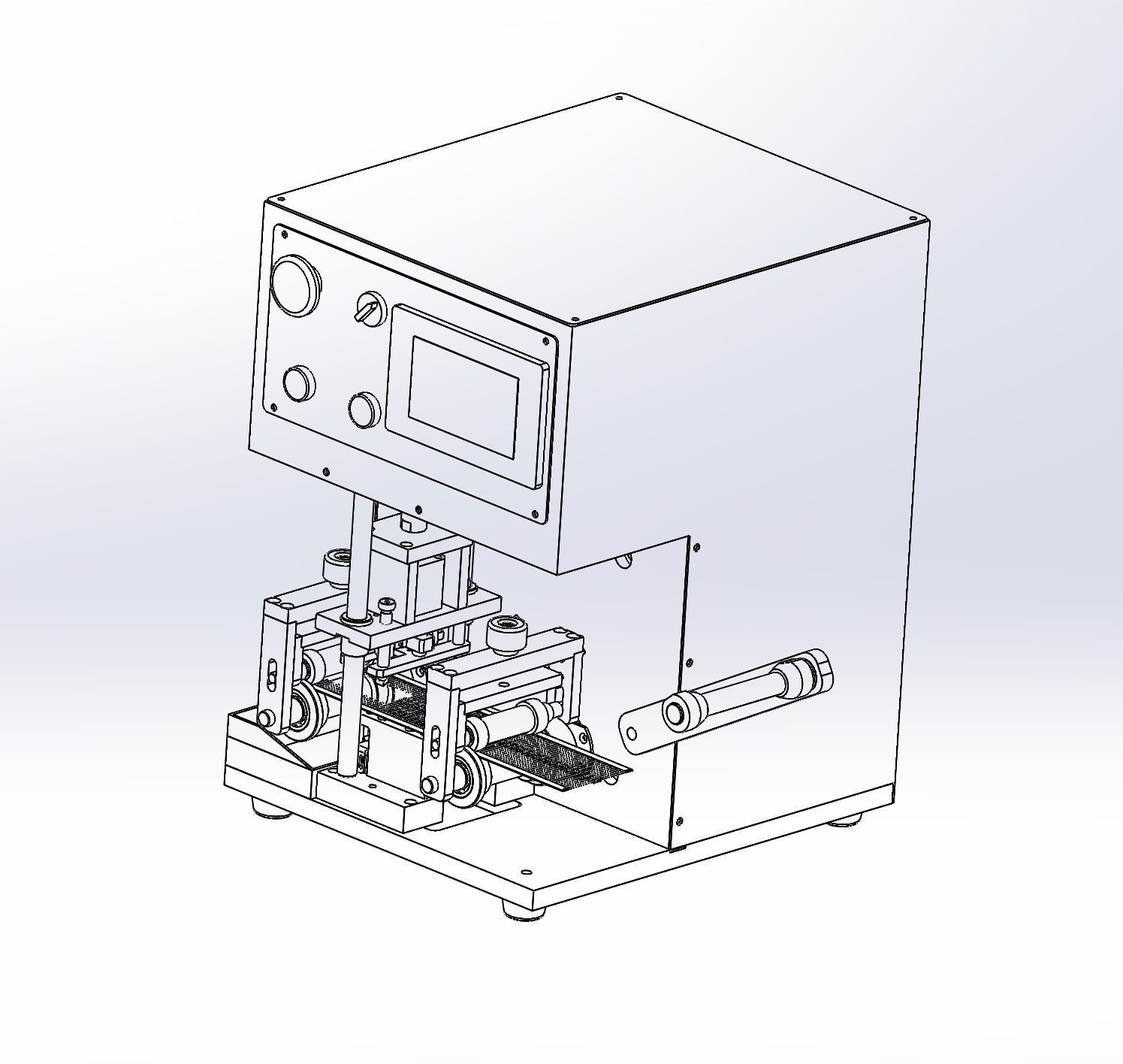 Resistance of bending machine 3D model_2
