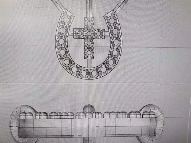 3d model jewelry horseshoe