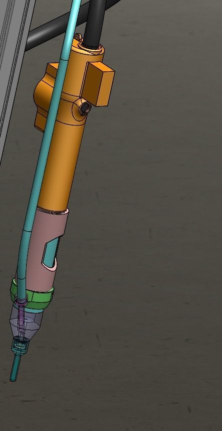 Handheld of screw machine 3D model_2