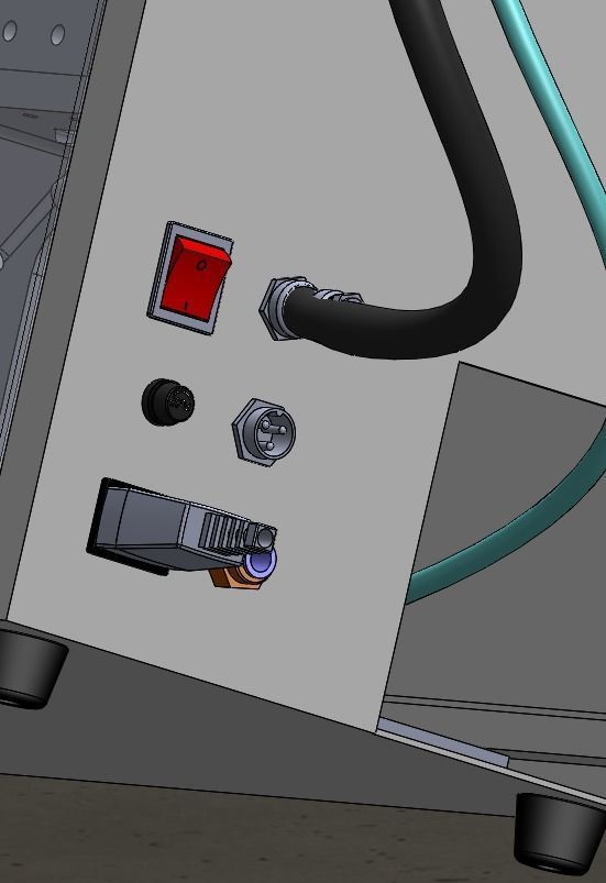 Handheld of screw machine 3D model_3