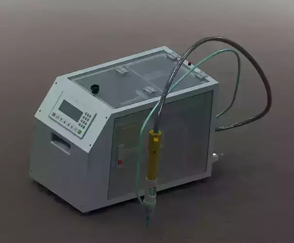 Handheld of screw machine 3D model