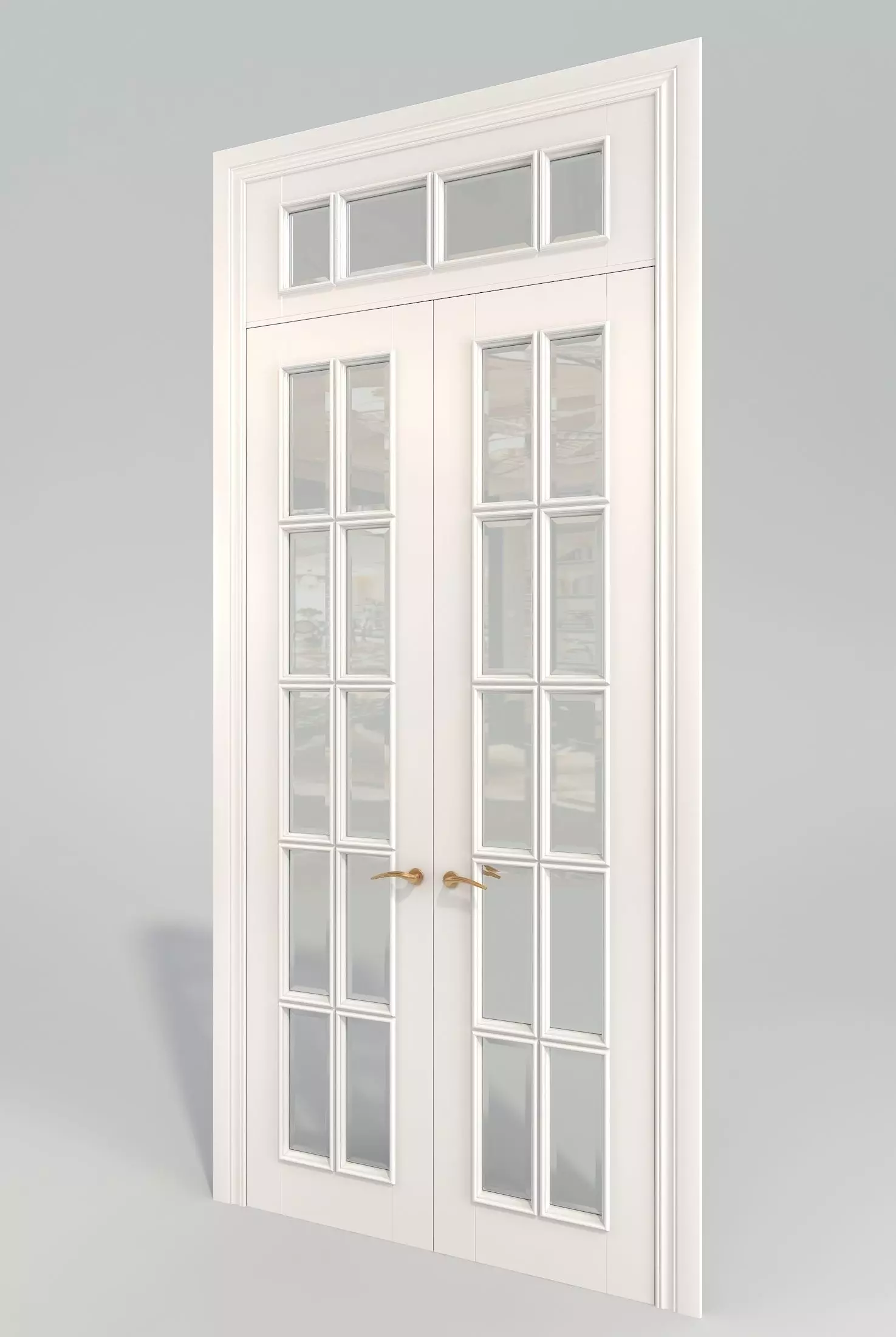 Door Roman Facet DK 3D model_0