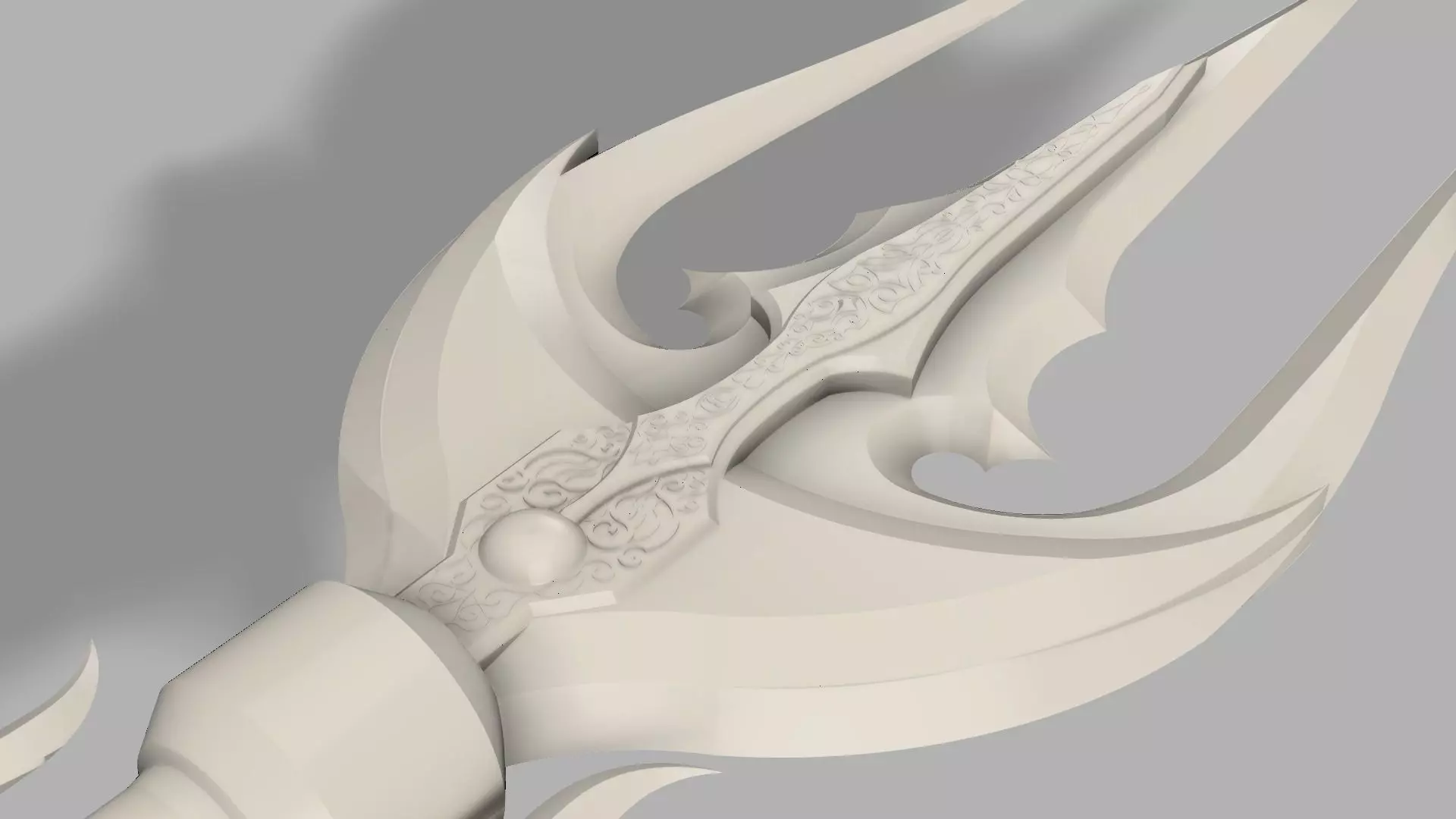 Final Fantasy XV Lunafreya Trident 3D print model_0