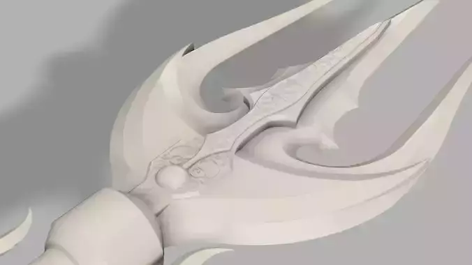 Final Fantasy XV Lunafreya Trident 3D print model