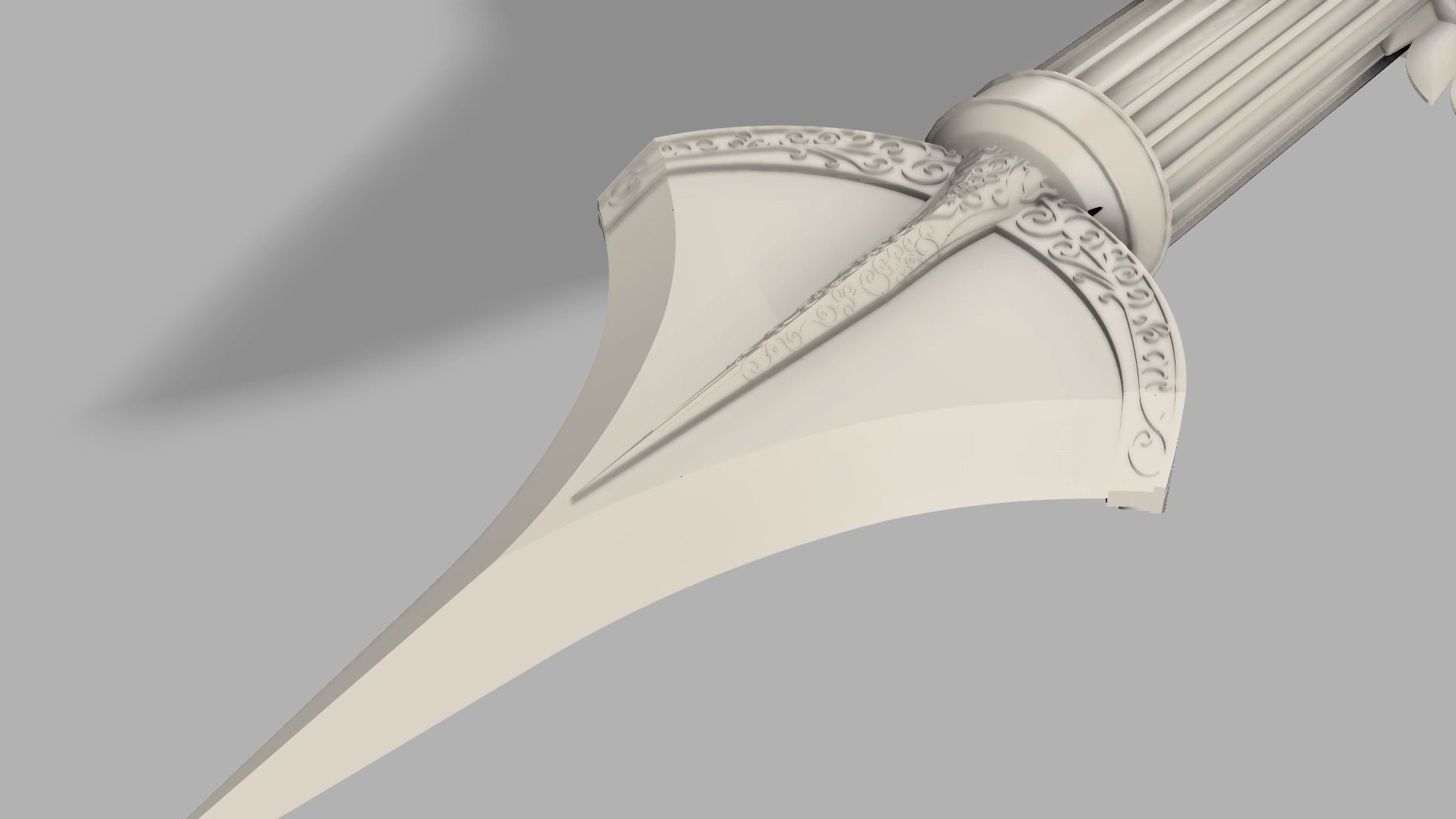 Final Fantasy XV Lunafreya Trident 3D print model_3