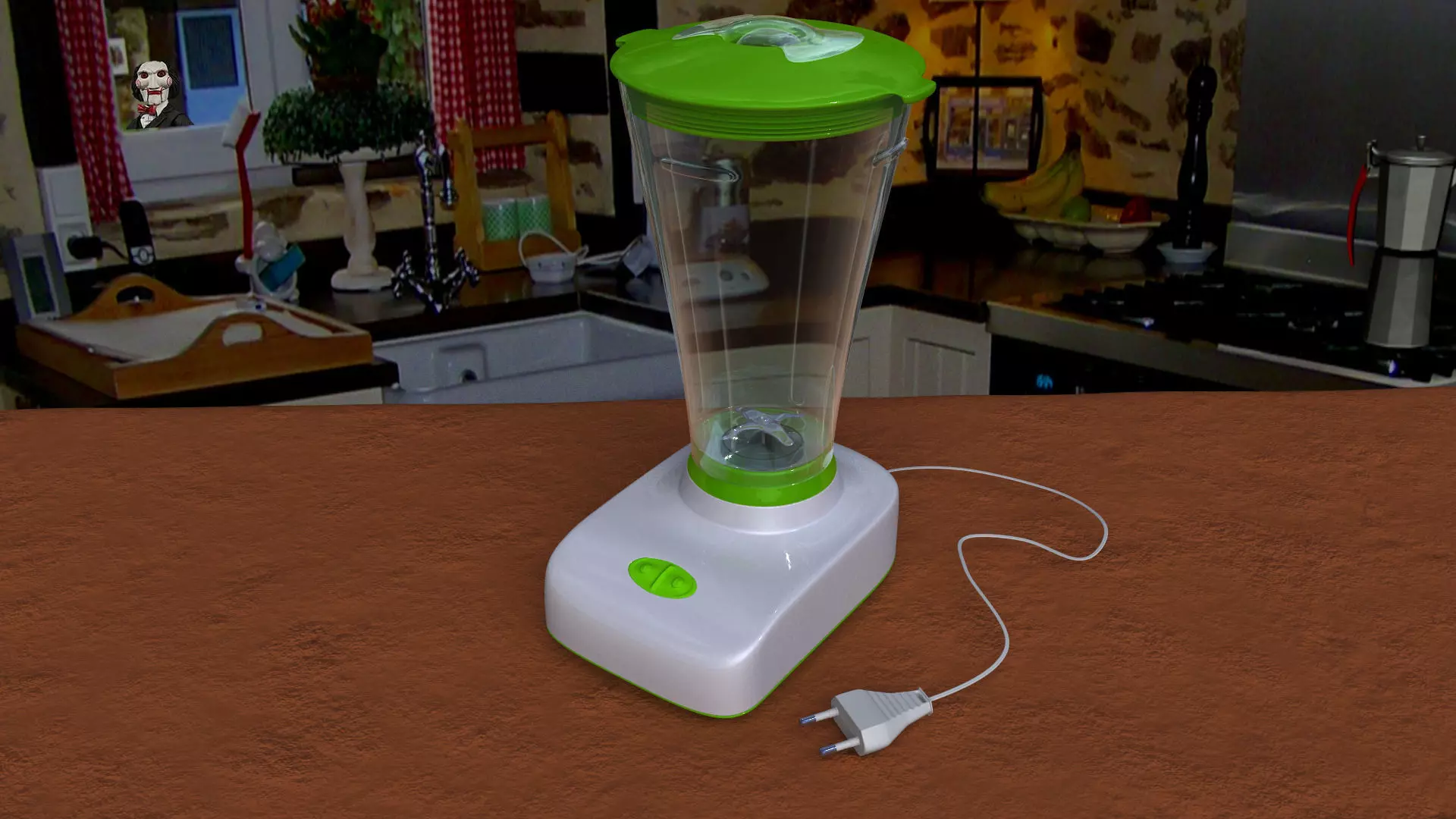 Blender for banana milkshake Free 3D model