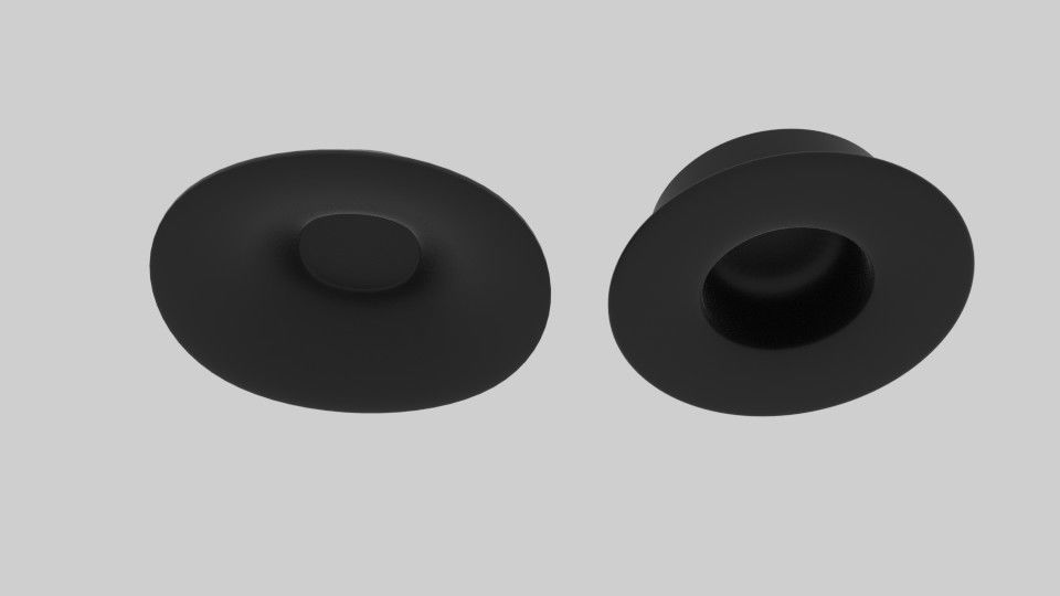 Low Poly Hats top hat Free low-poly 3D model_4