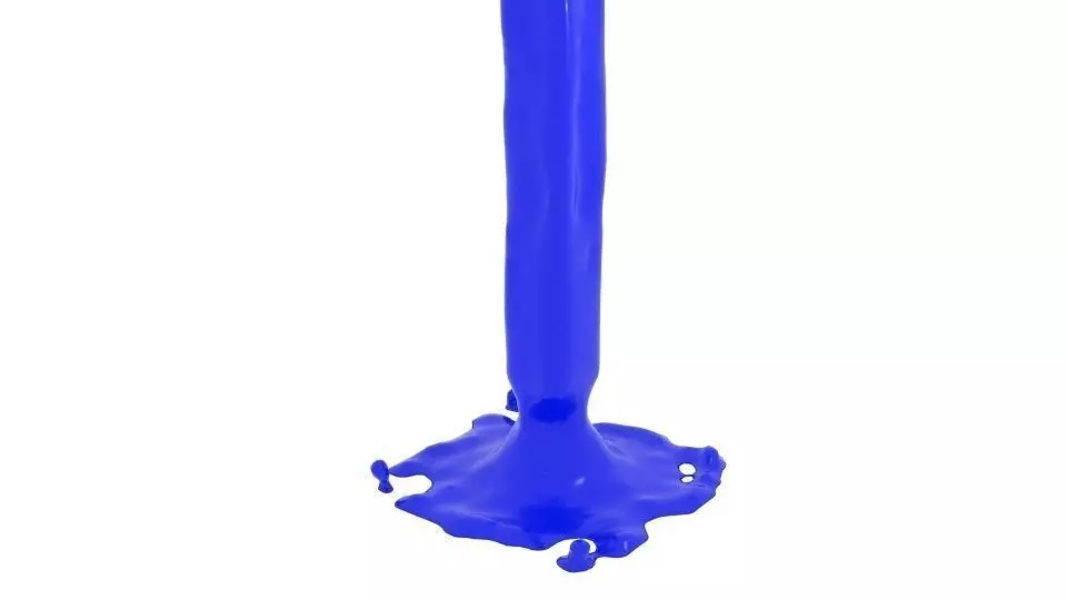 Cube Flow Splash Free Free 3D model_0