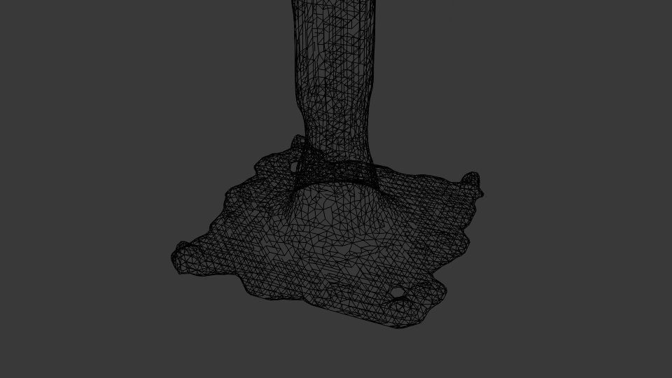 Rectangle Flow Splash Free Free 3D model_2