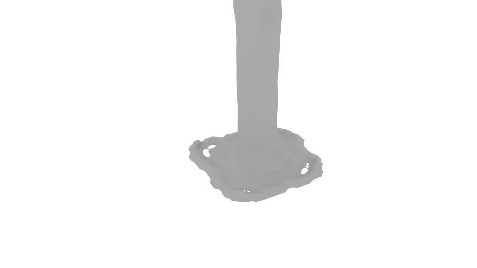 Cylinder Flow Splash Free Free 3D model_2