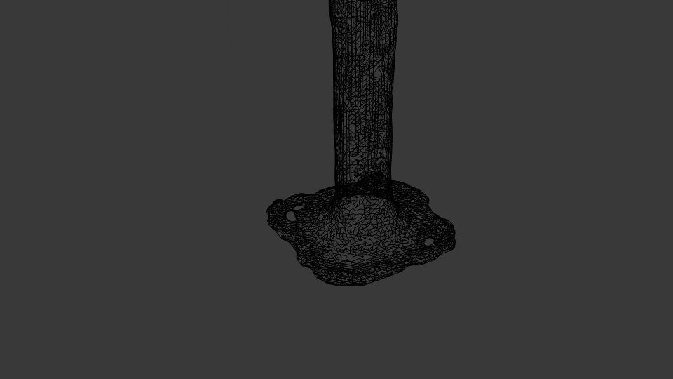 Cylinder Flow Splash Free Free 3D model_5