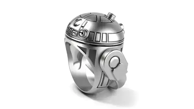 R2 D2 DROID Ring