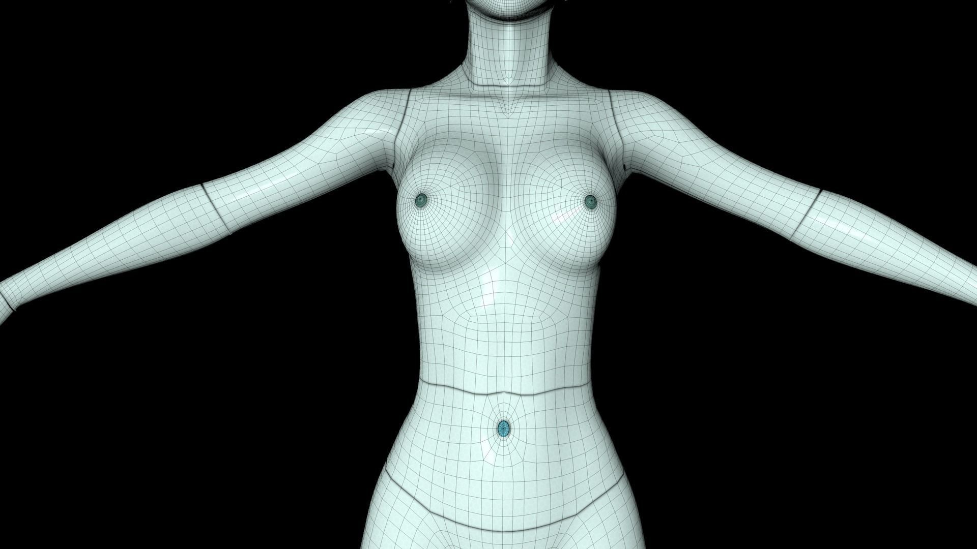 XJ9 - Jenny Low-poly 3D model_12