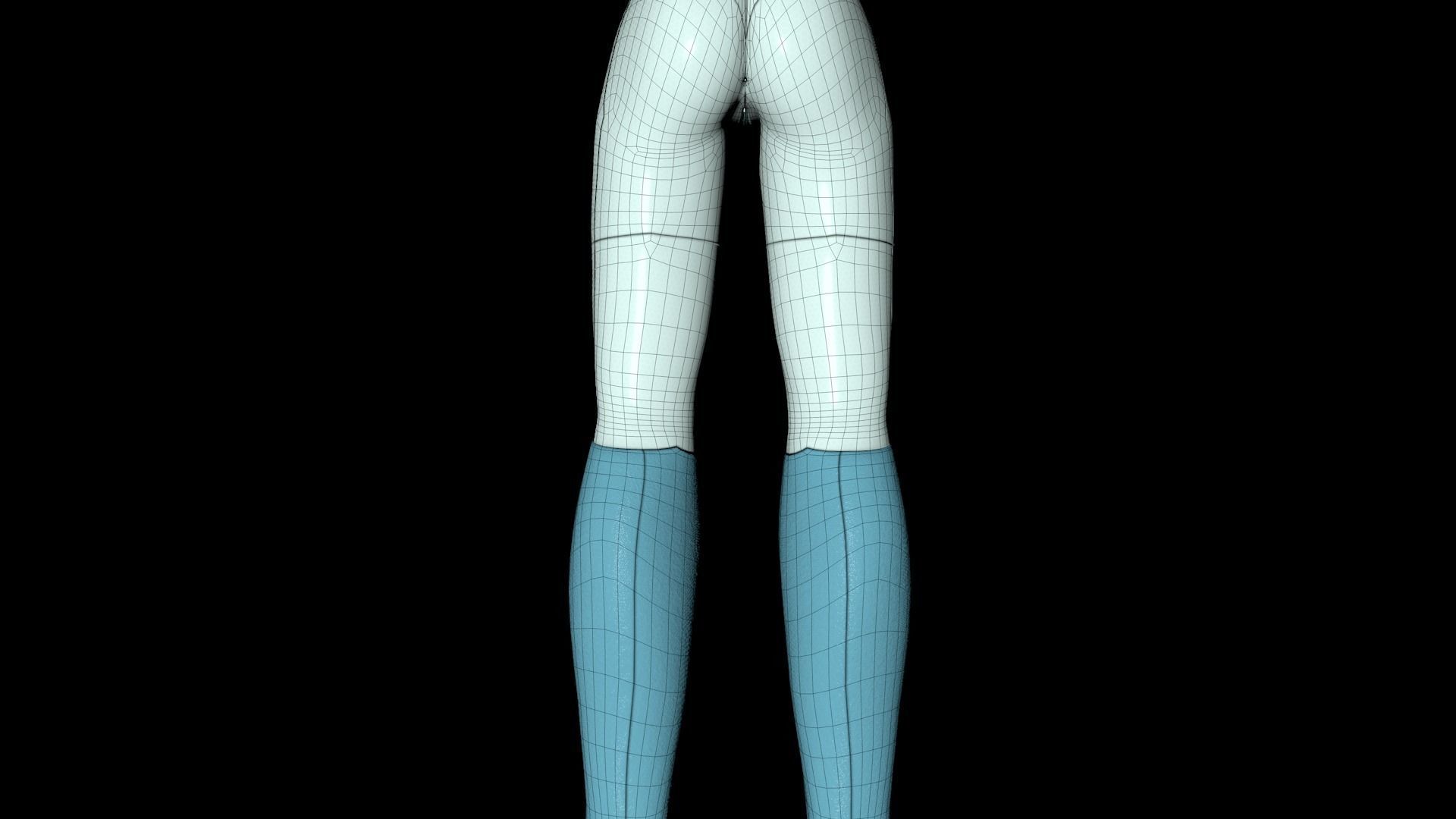 XJ9 - Jenny Low-poly 3D model_16