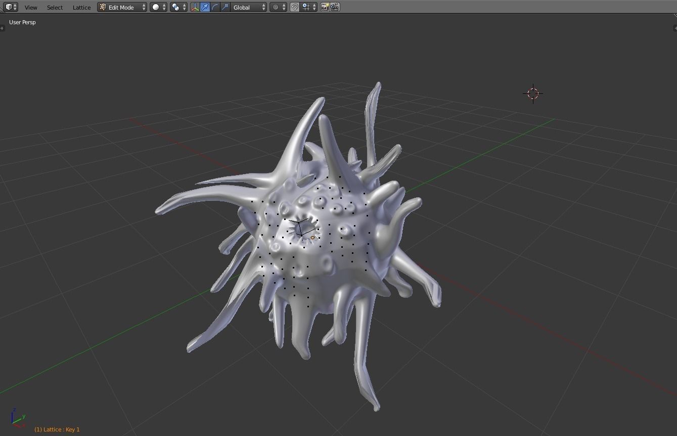 Animate-able creature Free 3D model