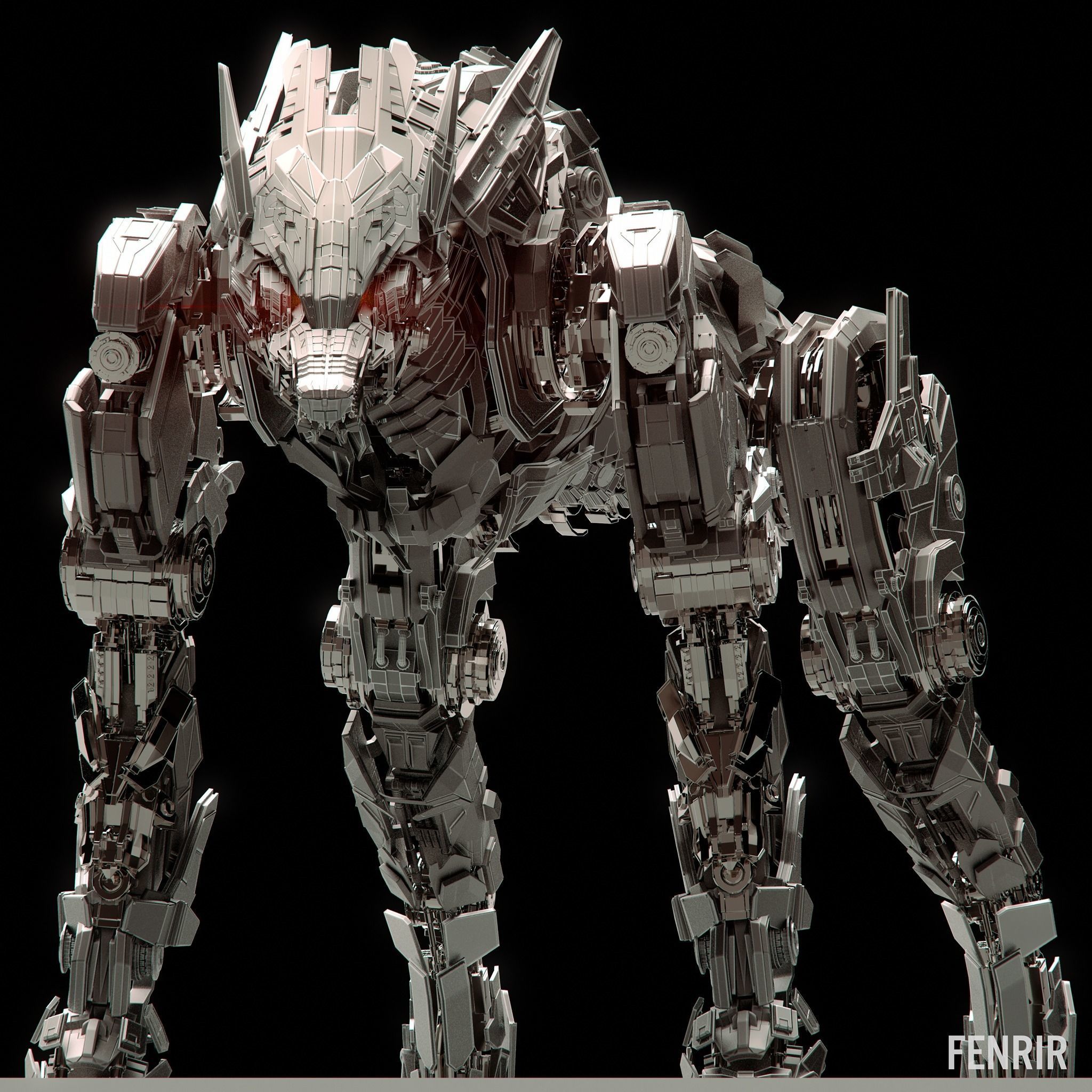 WOLF REAPER Free 3D model_1
