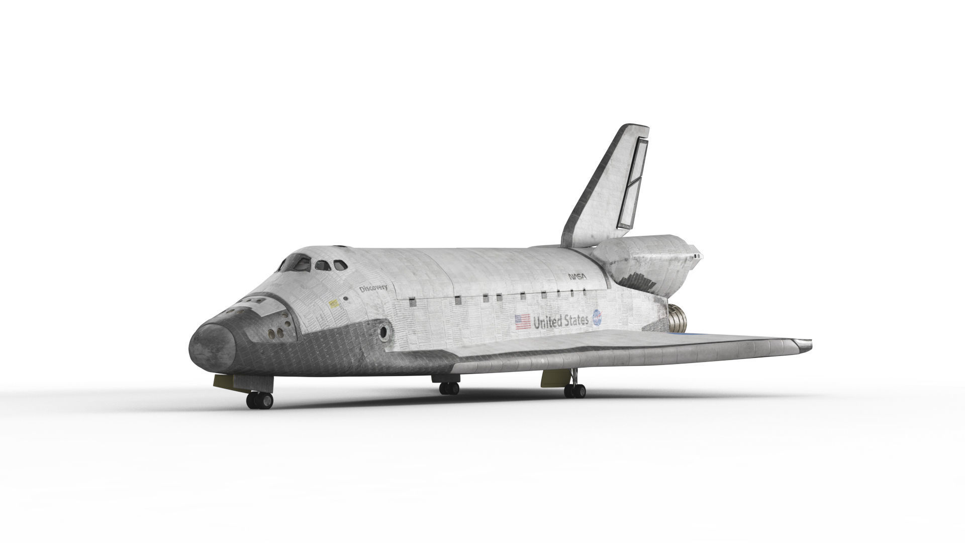 Space Shuttle Atlantis 3D model_12