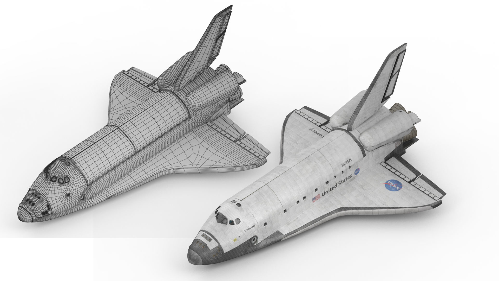 Space Shuttle Atlantis 3D model_18
