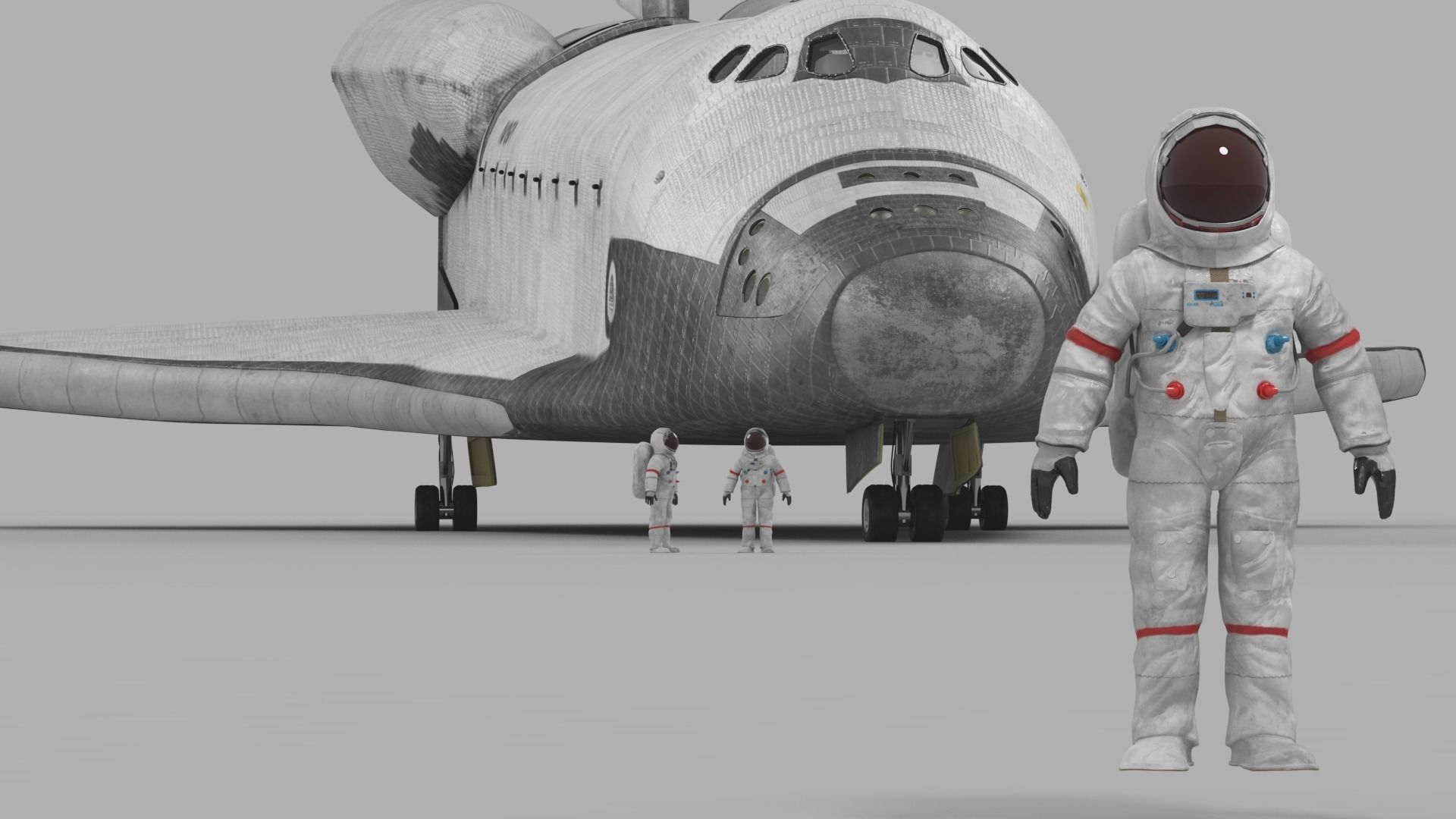 Space Shuttle Atlantis 3D model_3