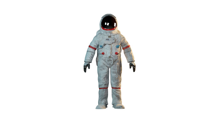 Astronaut space suit 3D model