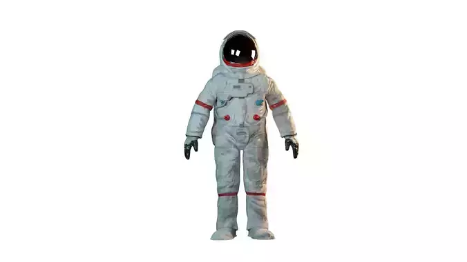 Astronaut space suit 3D model