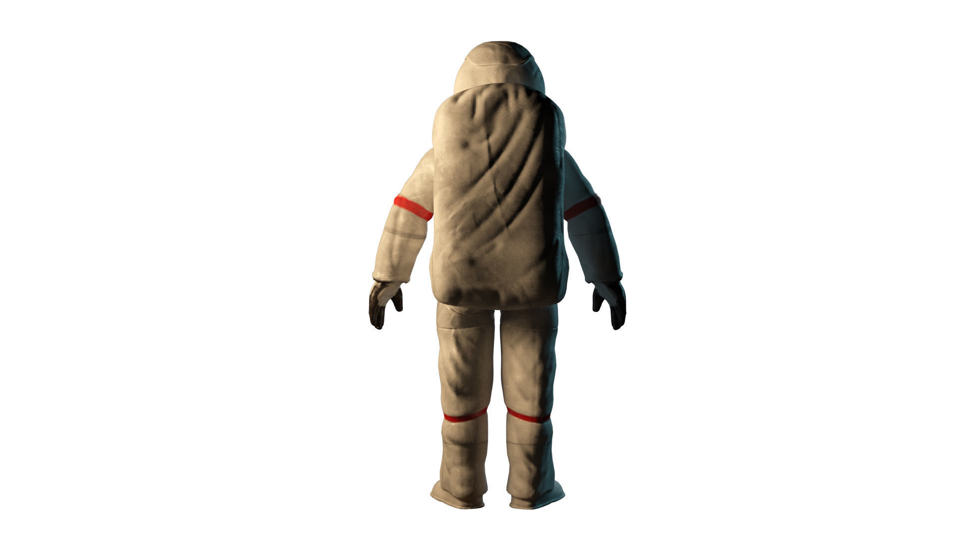 Astronaut space suit 3D model_4