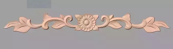 3D carved model furniture 3D design used for artcam aspire E834