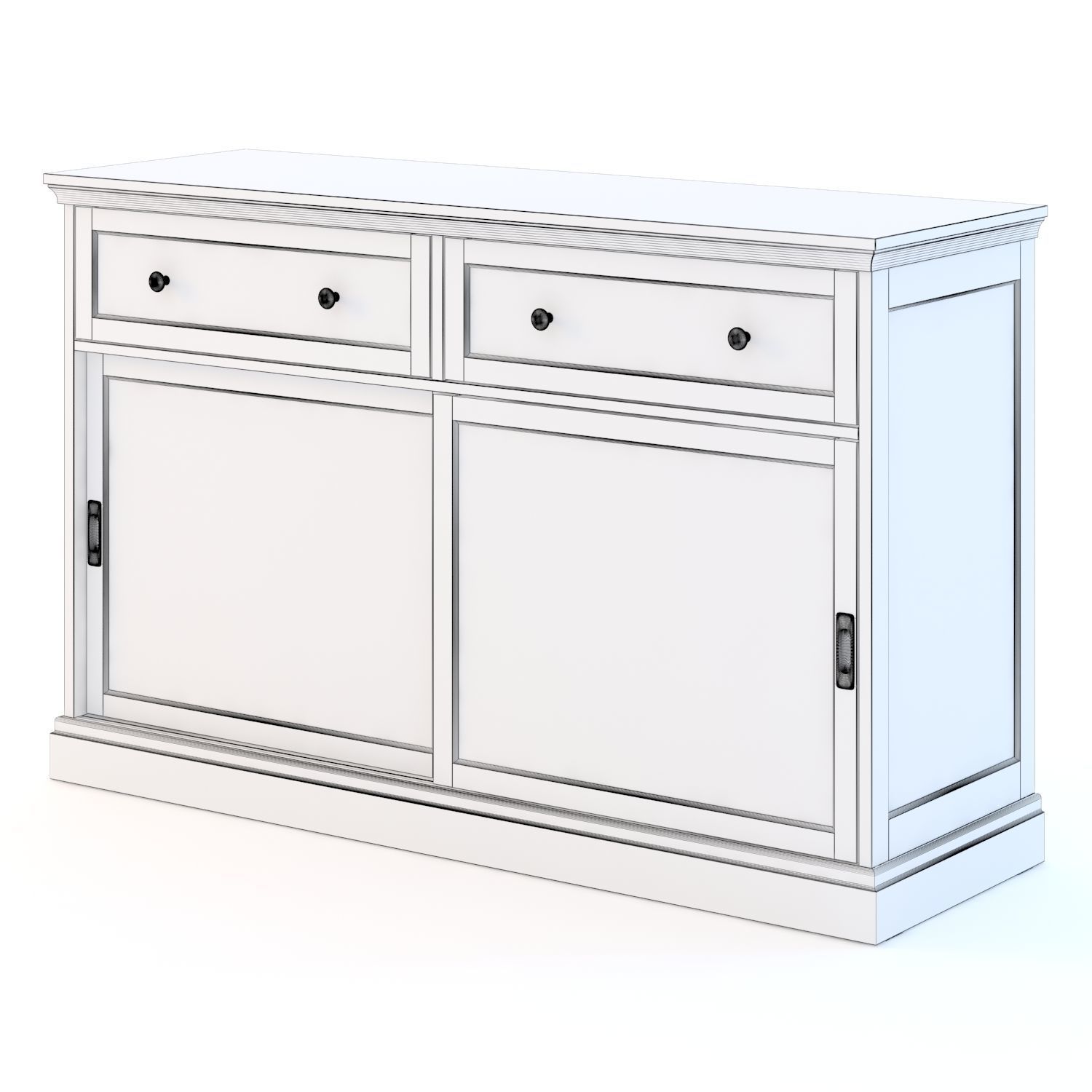 Malsjo Sideboard 3D model CGTrader