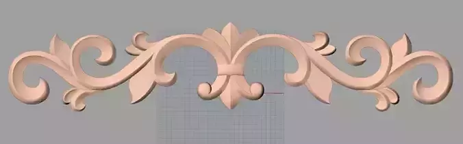 3D carved model furniture 3D design used for artcam aspire E830