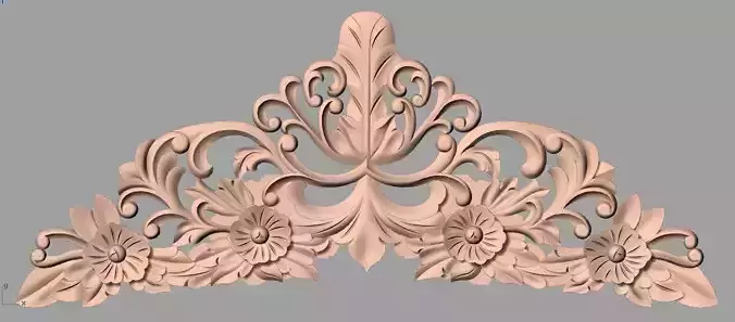 3D carved model furniture 3D design used for artcam aspire E825