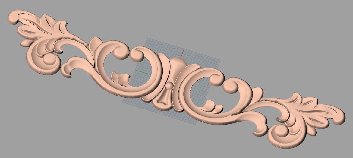 3D carved model furniture 3D design used for artcam aspire E822 3D model_1